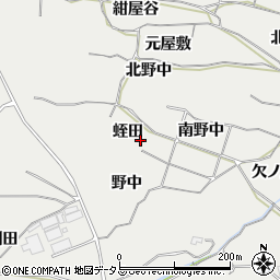愛知県豊橋市石巻本町蛭田周辺の地図