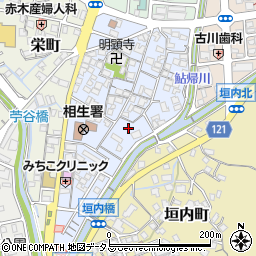 兵庫県相生市陸本町9周辺の地図