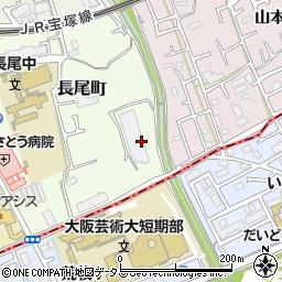 兵庫県宝塚市長尾町15周辺の地図