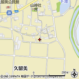 兵庫県三木市久留美698周辺の地図