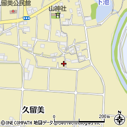 兵庫県三木市久留美698周辺の地図