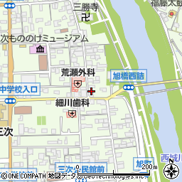 広島県三次市三次町1183周辺の地図