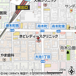 アリス・コート茨木舟木町周辺の地図