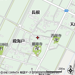 愛知県西尾市吉良町富田東屋敷15周辺の地図