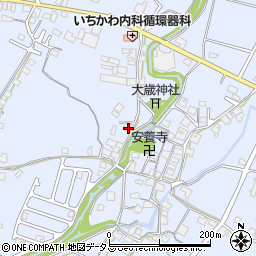 兵庫県加古川市志方町上冨木675-1周辺の地図