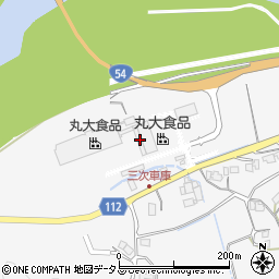 広島県三次市粟屋町3185周辺の地図