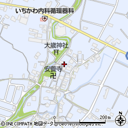 兵庫県加古川市志方町上冨木755-3周辺の地図