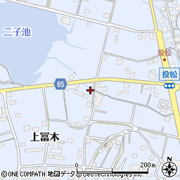 兵庫県加古川市志方町上冨木188-1周辺の地図