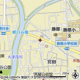 兵庫県姫路市勝原区宮田494周辺の地図