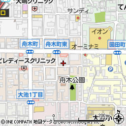 ファミール茨木舟木町弐番館周辺の地図