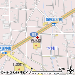 杏林堂薬局　新原店周辺の地図