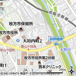 大橋章夫事務所周辺の地図