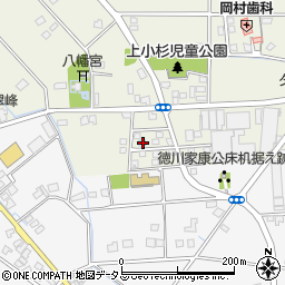 静岡県焼津市上小杉47周辺の地図