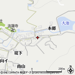 愛知県豊橋市石巻本町本郷10周辺の地図