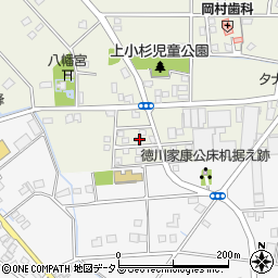 静岡県焼津市上小杉50周辺の地図