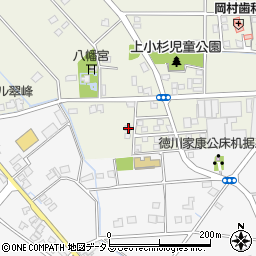 静岡県焼津市上小杉67-6周辺の地図