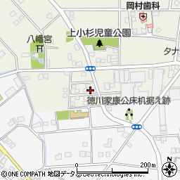 静岡県焼津市上小杉51周辺の地図