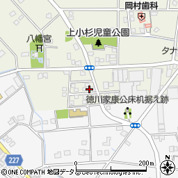 静岡県焼津市上小杉51周辺の地図