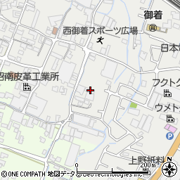 兵庫県姫路市御国野町西御着483周辺の地図