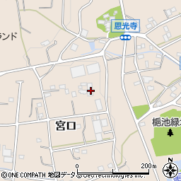 静岡県浜松市浜名区宮口4481-9周辺の地図
