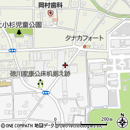 静岡県焼津市上小杉8-1周辺の地図