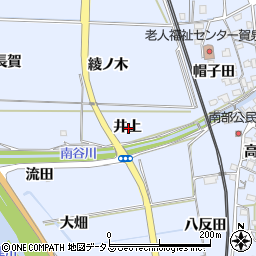 京都府綴喜郡井手町多賀井上周辺の地図