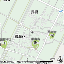 愛知県西尾市吉良町富田東屋敷62周辺の地図