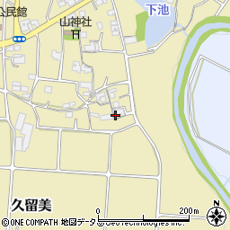 兵庫県三木市久留美412周辺の地図