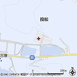 兵庫県加古川市志方町投松666周辺の地図
