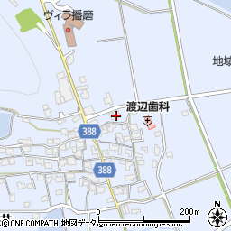 兵庫県加古川市志方町成井596周辺の地図