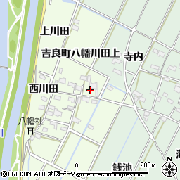 愛知県西尾市吉良町八幡川田上39周辺の地図