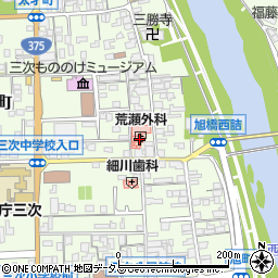 広島県三次市三次町1577周辺の地図