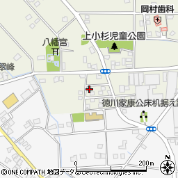 静岡県焼津市上小杉57周辺の地図