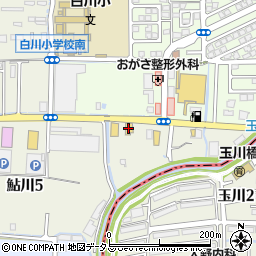 ガスト茨木鮎川店周辺の地図
