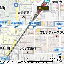 大阪府茨木市舟木町1周辺の地図