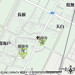 愛知県西尾市吉良町富田東屋敷19周辺の地図