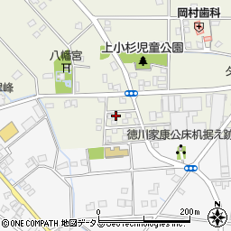 静岡県焼津市上小杉56周辺の地図
