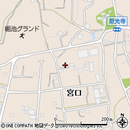 静岡県浜松市浜名区宮口4486周辺の地図