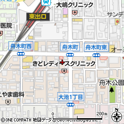大阪府茨木市舟木町5周辺の地図