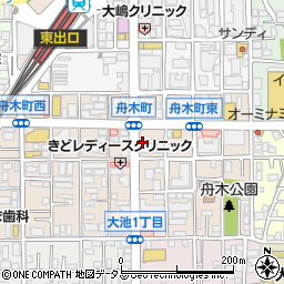 大阪府茨木市舟木町6周辺の地図