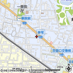 ローソン池田鉢塚二丁目店周辺の地図