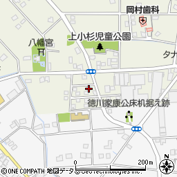 静岡県焼津市上小杉54周辺の地図