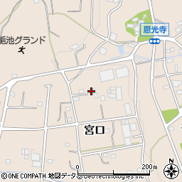 静岡県浜松市浜名区宮口4485周辺の地図