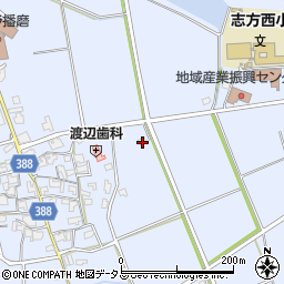 兵庫県加古川市志方町成井200周辺の地図