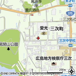 広島県三次市三次町1679周辺の地図