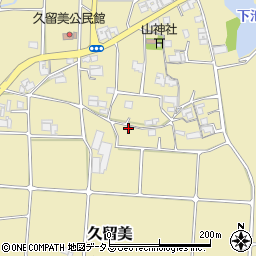 兵庫県三木市久留美397周辺の地図