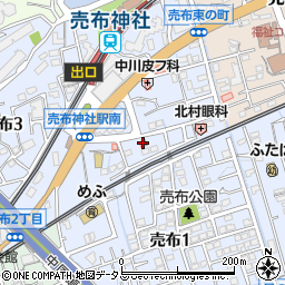 仲原医院周辺の地図