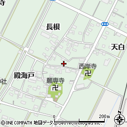 愛知県西尾市吉良町富田東屋敷47周辺の地図