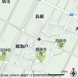 愛知県西尾市吉良町富田東屋敷60周辺の地図