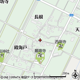 愛知県西尾市吉良町富田東屋敷13周辺の地図